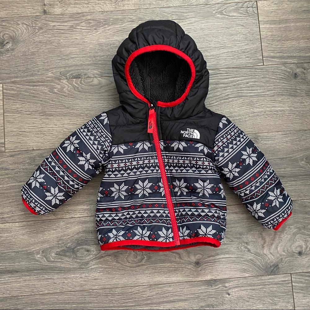 The North Face reversible insulated winter jacket